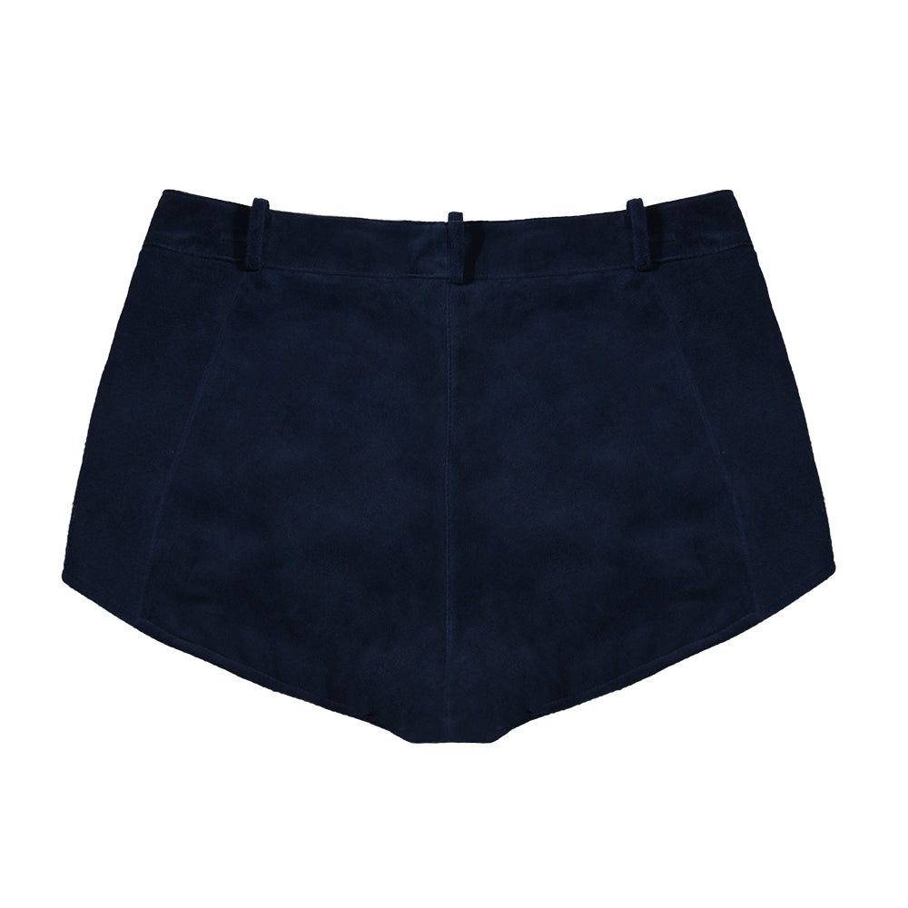 Naomi Suede Shorts