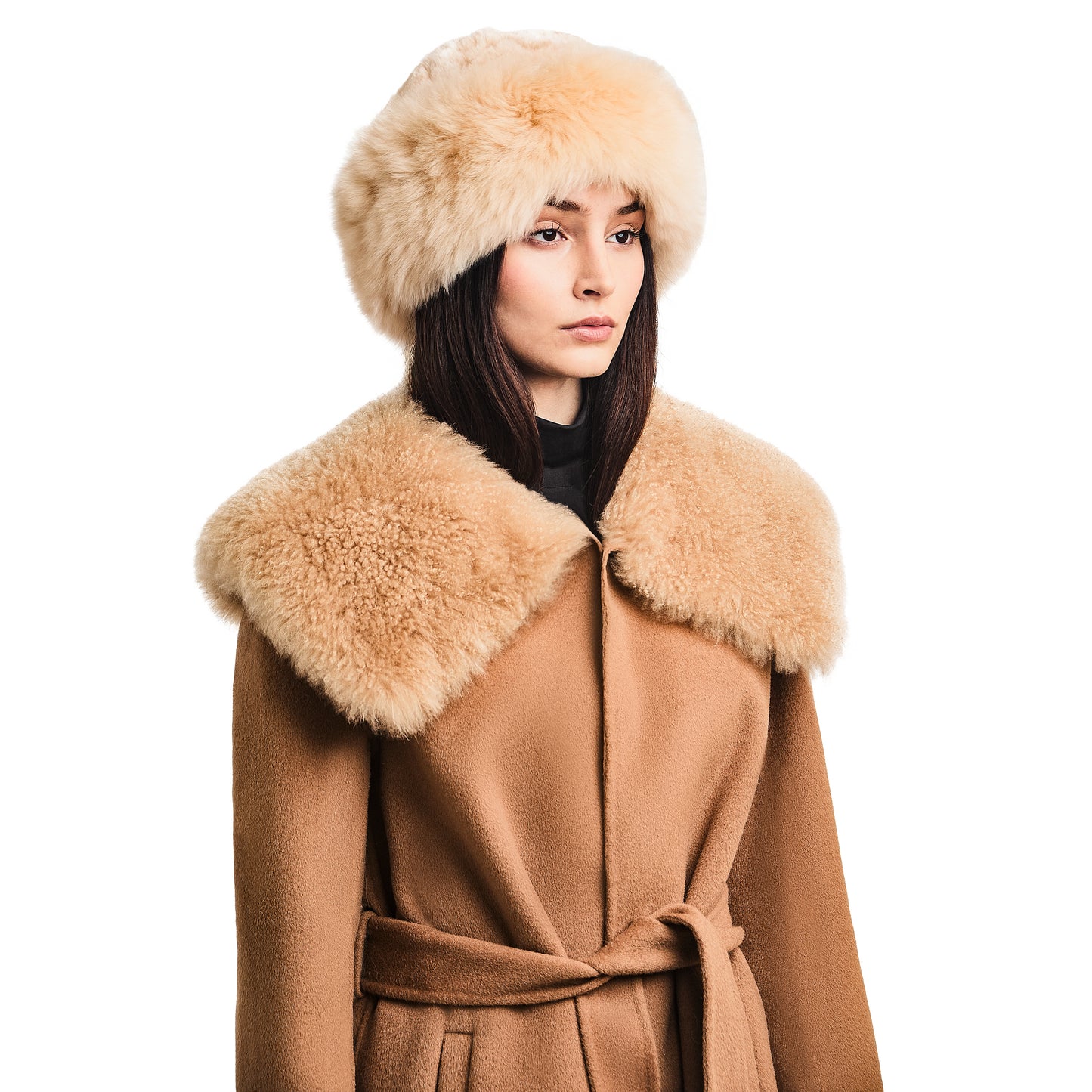 Sloane Cashmere Shearling Coat