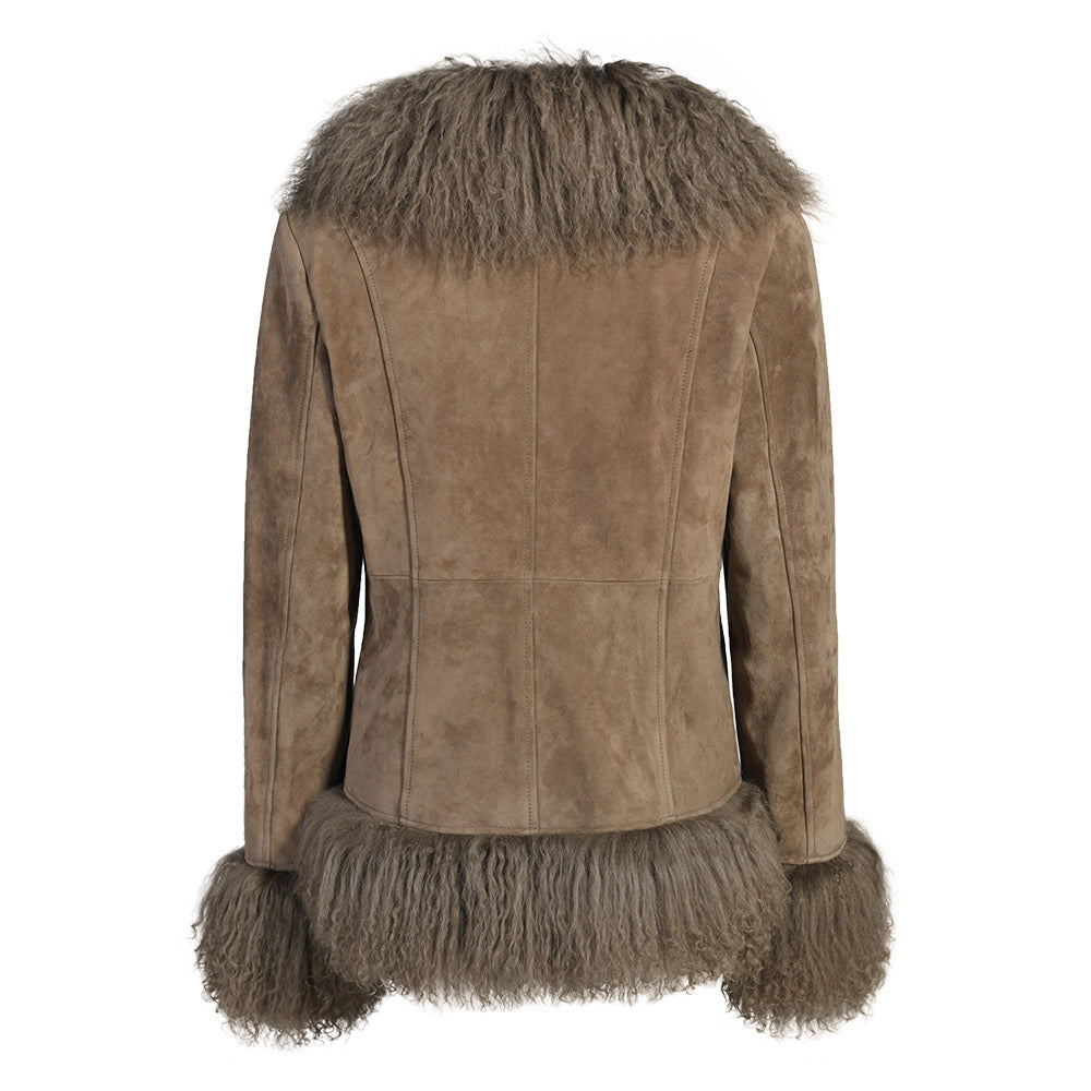 Dorothy Suede Coat