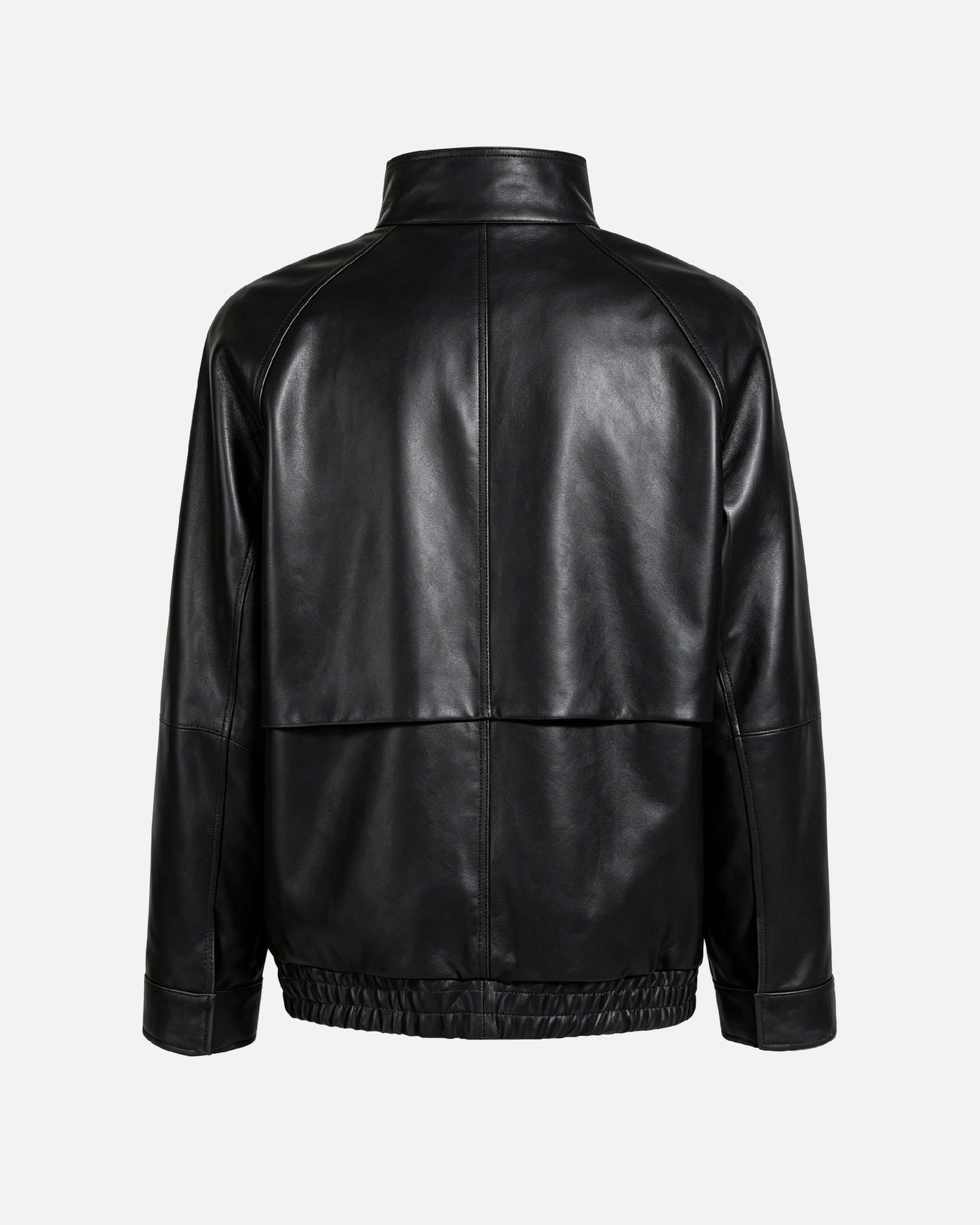 Remy Leather Bomber Jacket