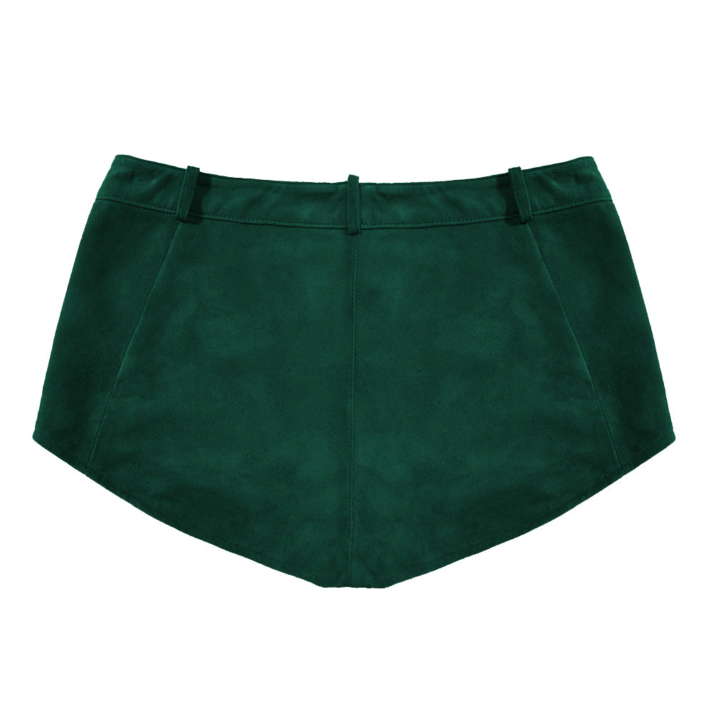 Naomi Suede Shorts
