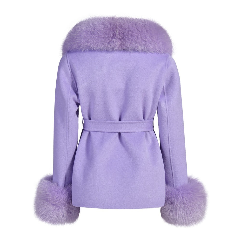 Mini Jojo Cashmere Shearling Coat