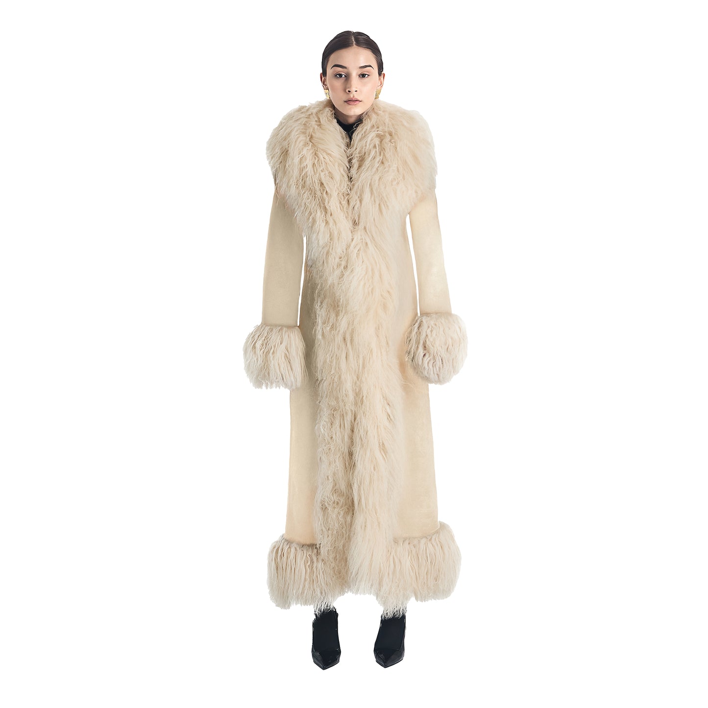 Dorothy Suede Ultra Maxi Coat