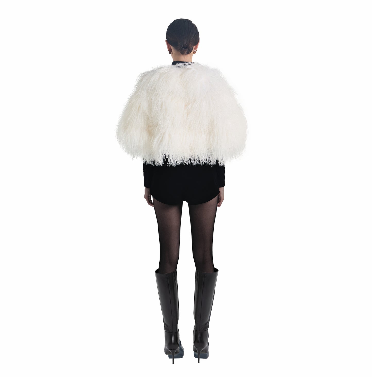 Carrie Shearling Shawl