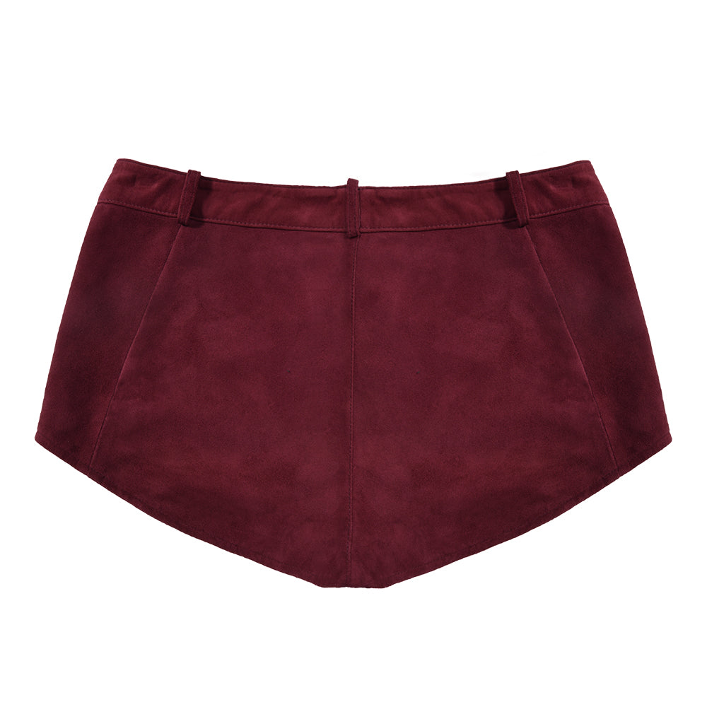 Naomi Suede Shorts