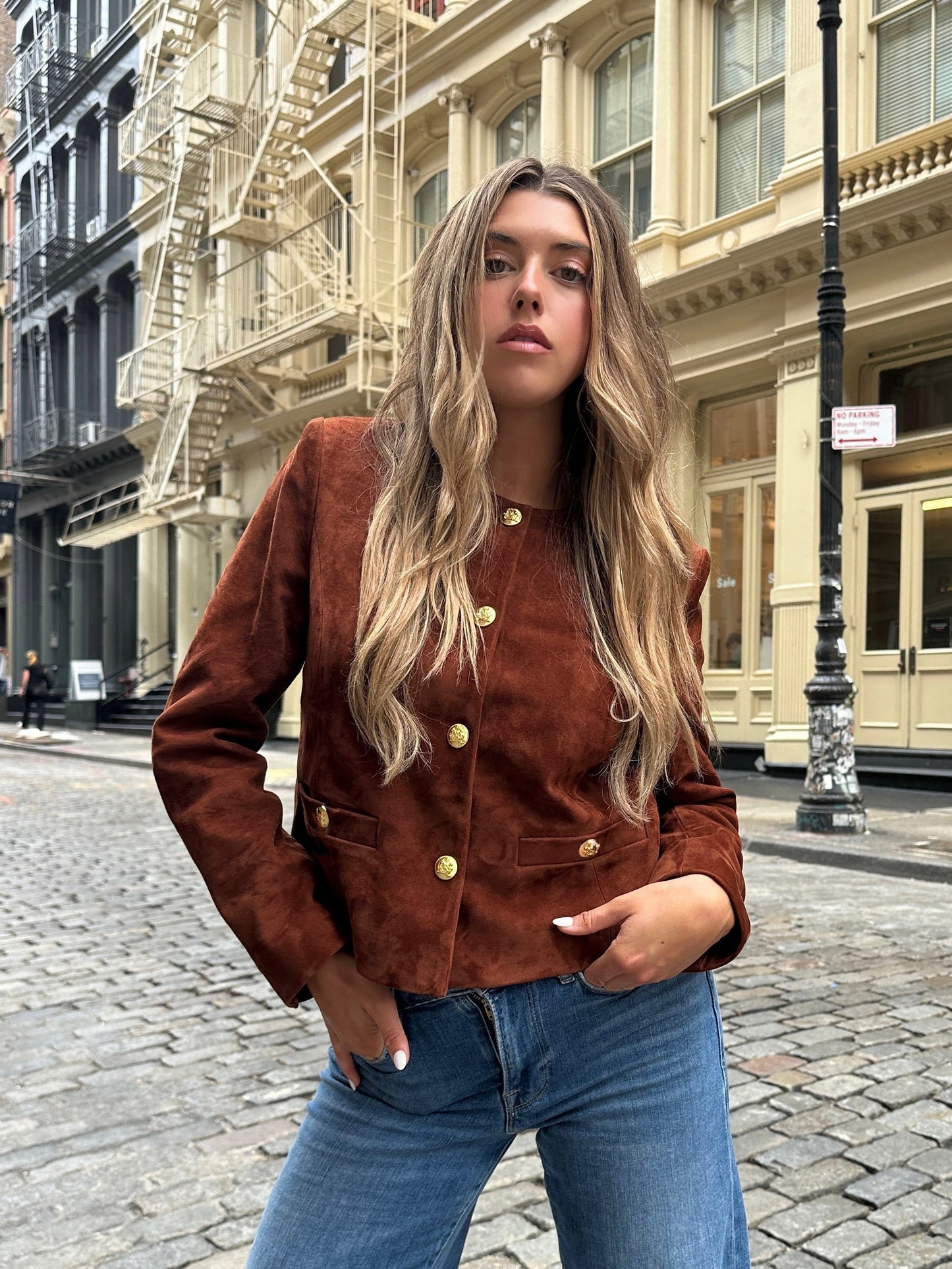 Tessa Suede Jacket