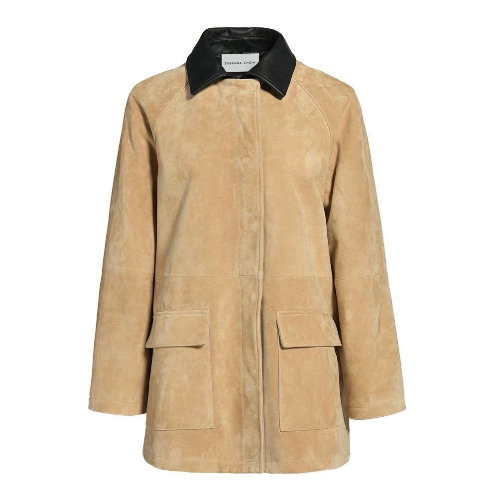 Raegan Suede Field Jacket