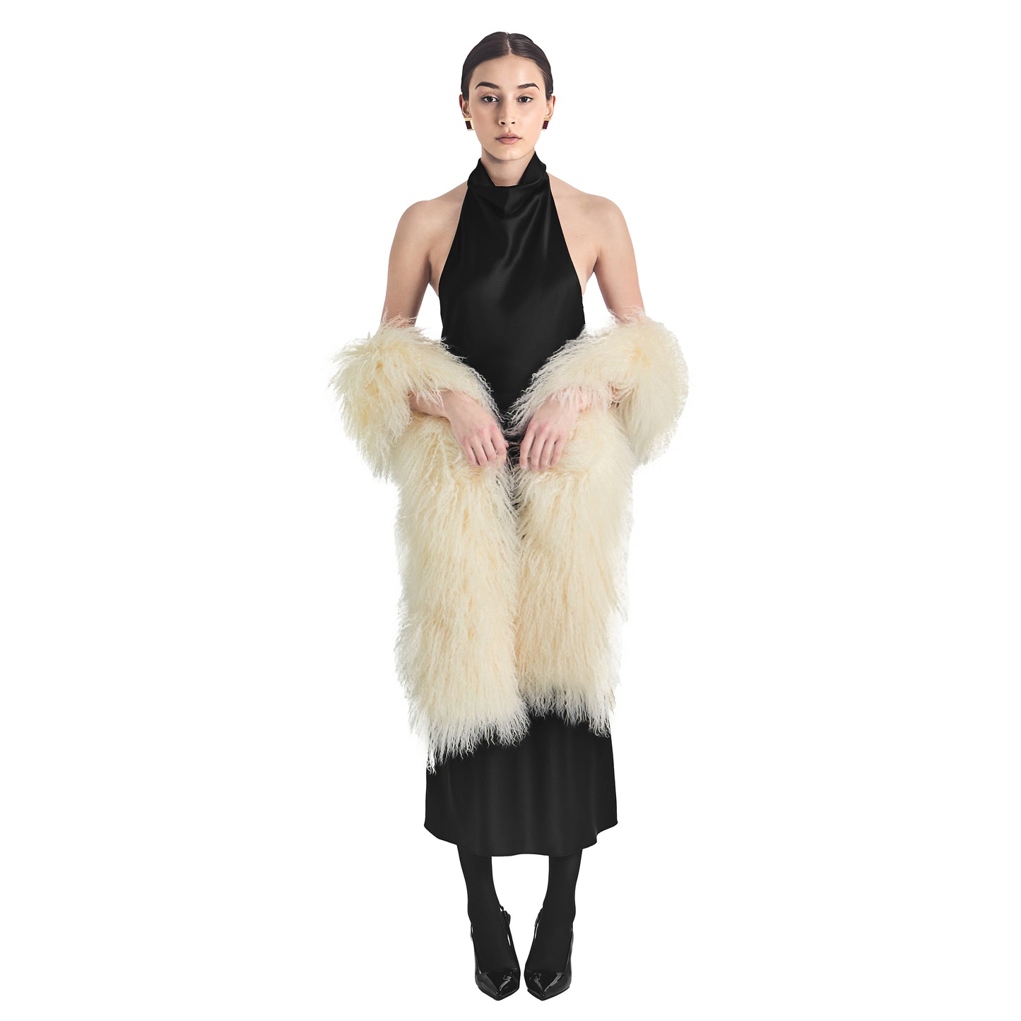 Carrie Shearling Scarf