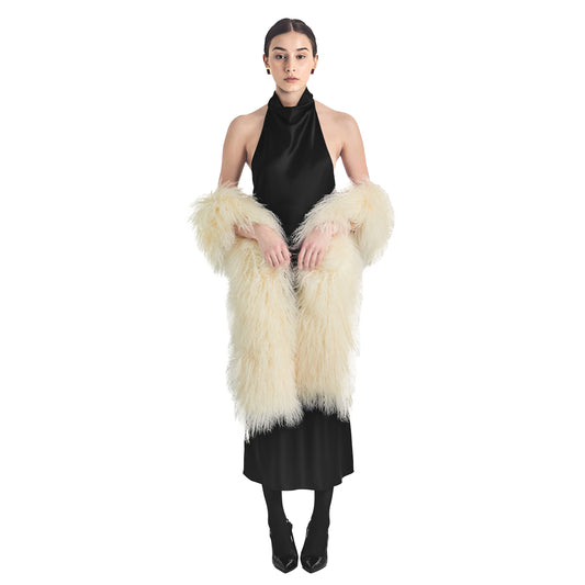 Carrie Shearling Scarf