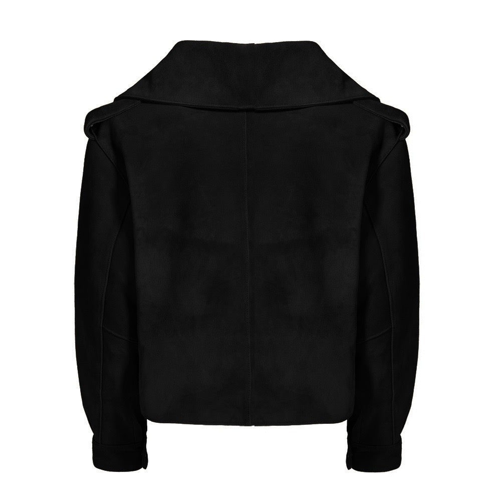 Dylan Suede Moto Jacket