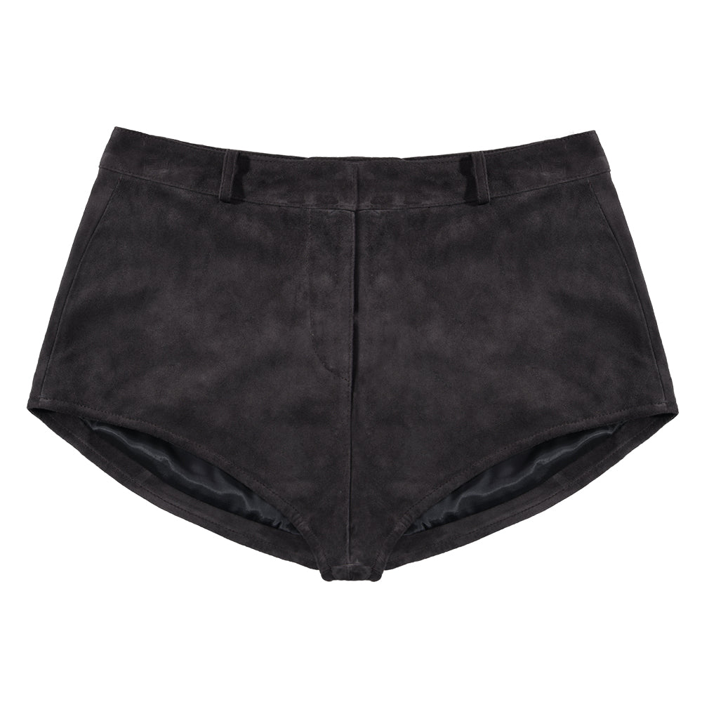 Naomi Suede Shorts