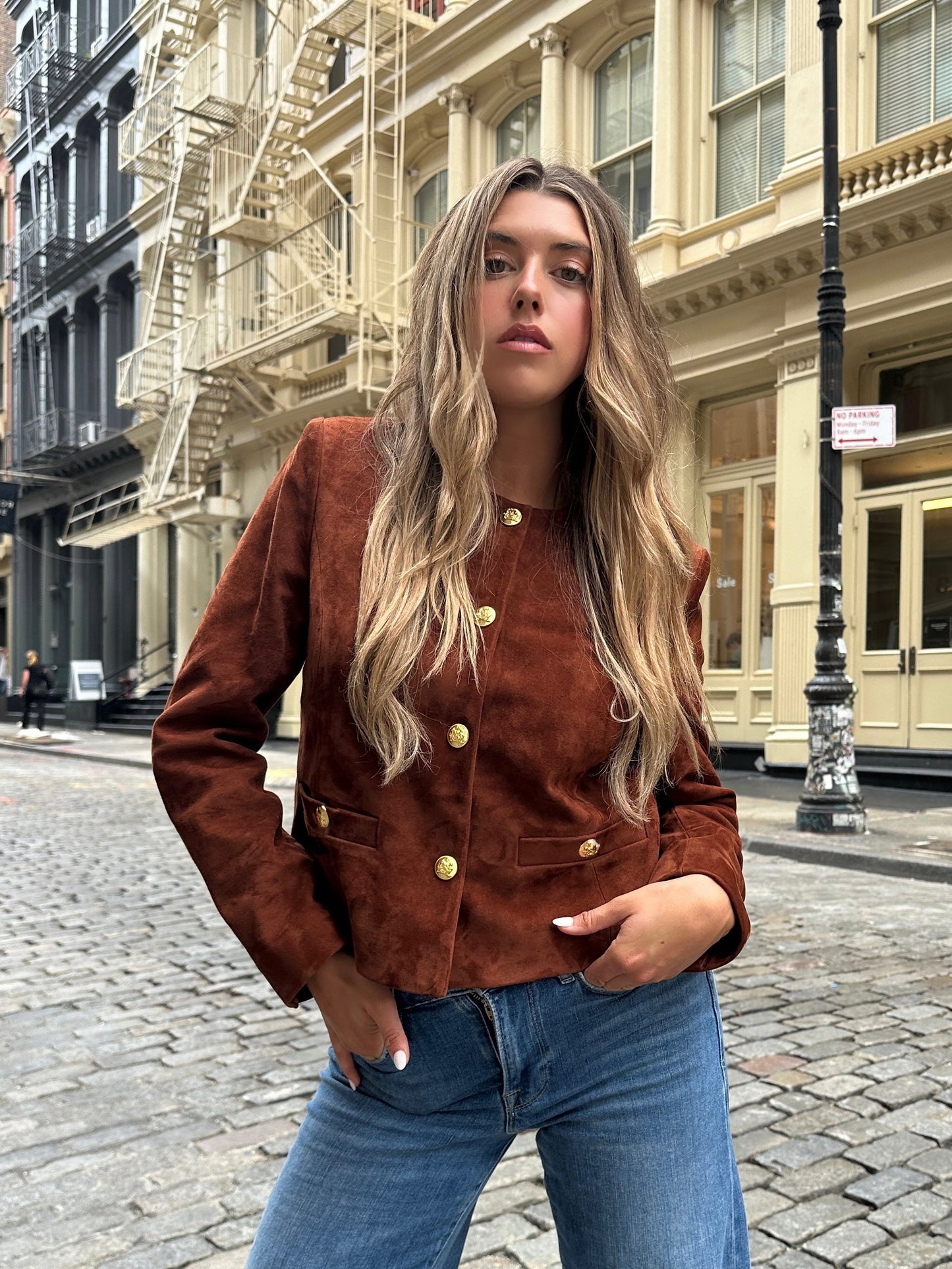 Tessa Suede Jacket