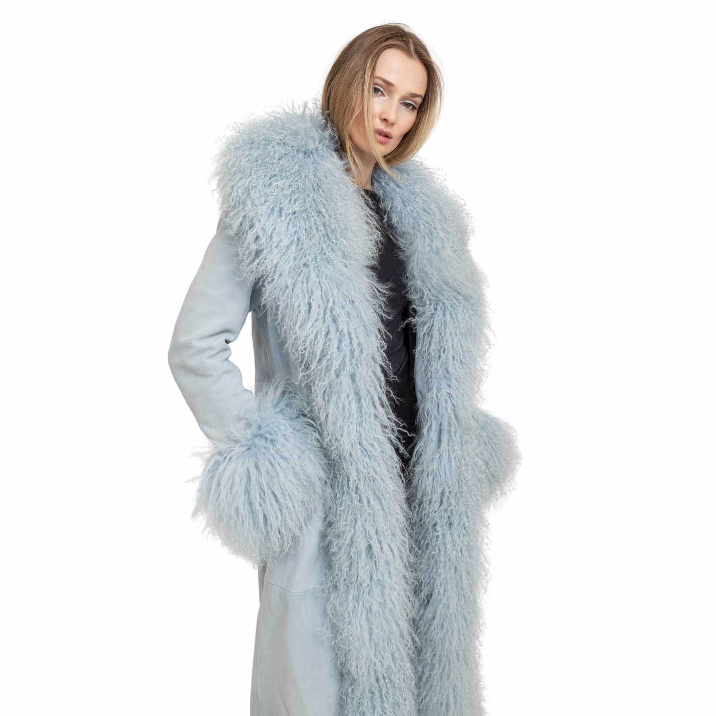 Dorothy Suede Ultra Maxi Coat