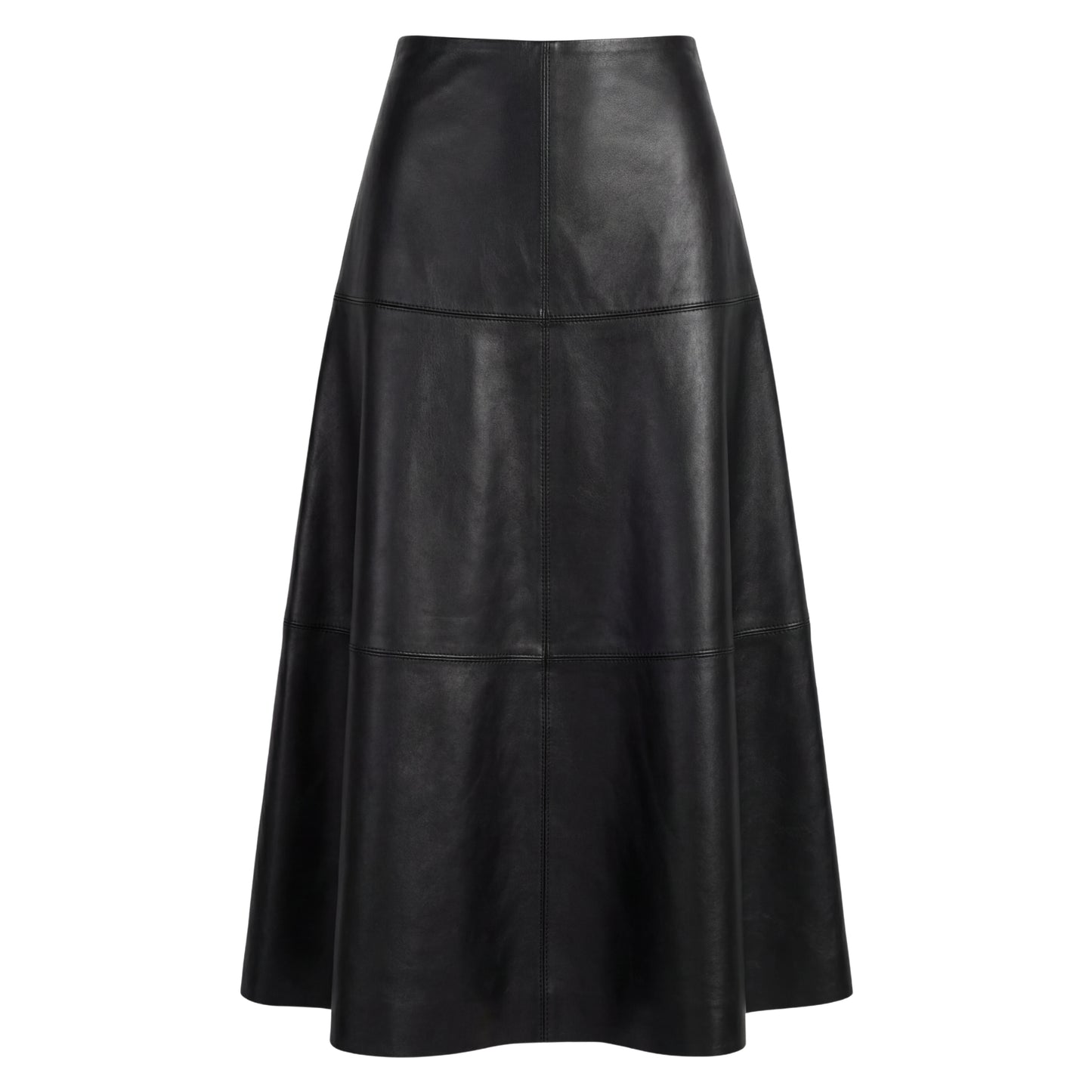 Alara Leather Maxi Skirt