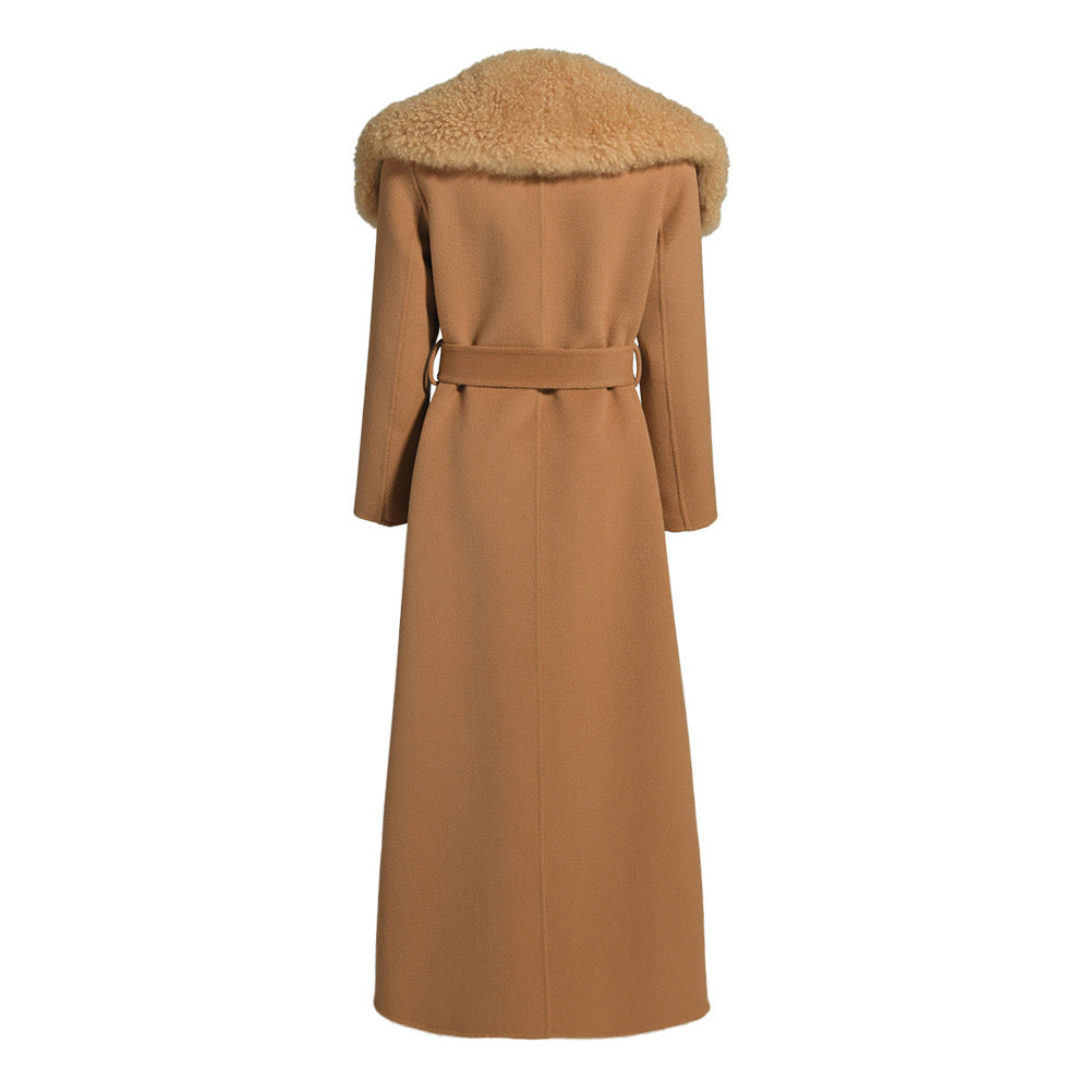 Sloane Cashmere Shearling Coat