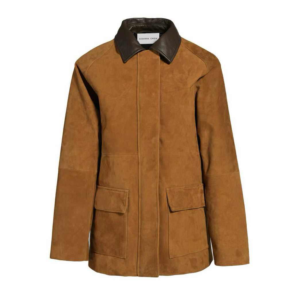 Raegan Suede Field Jacket