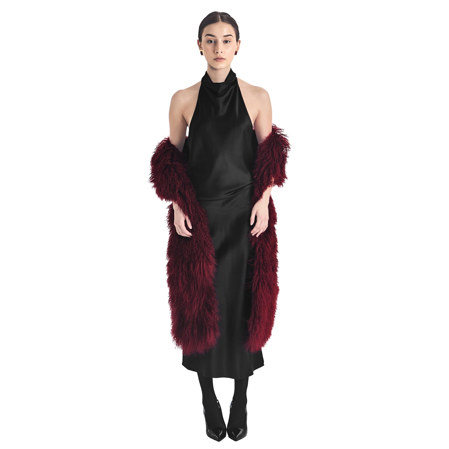 Carrie Shearling Scarf