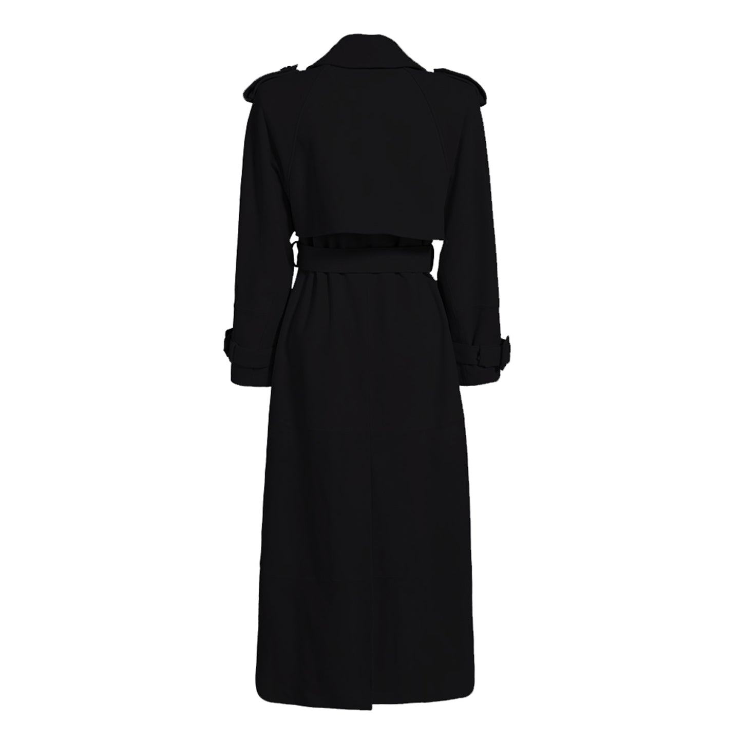 Madison Suede Trench Coat