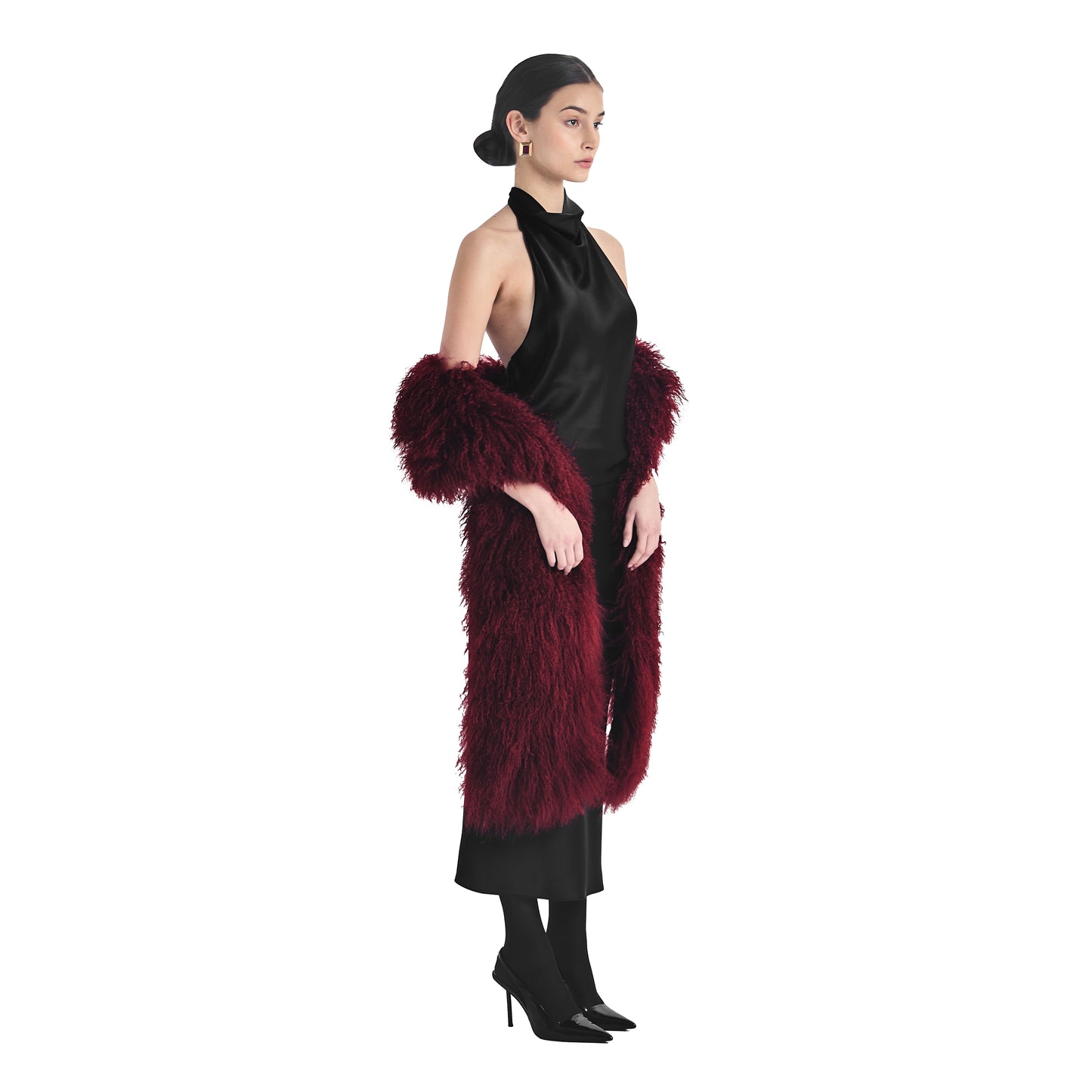 Carrie Shearling Scarf