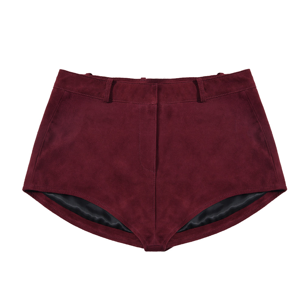 Naomi Suede Shorts
