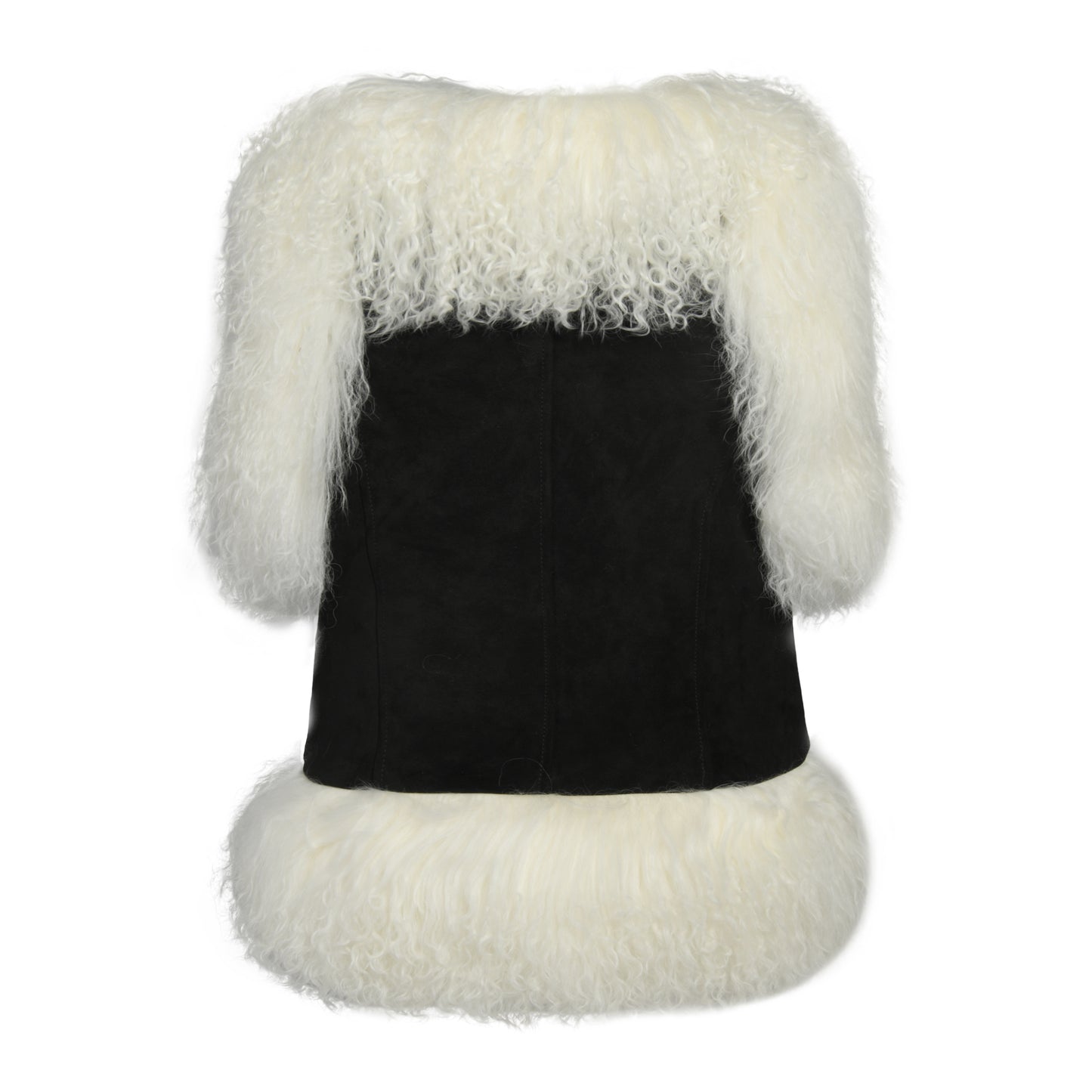 Dorothy Suede Shearling Vest