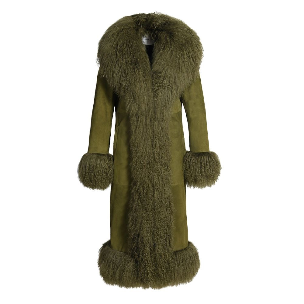 Dorothy Suede Maxi Coat