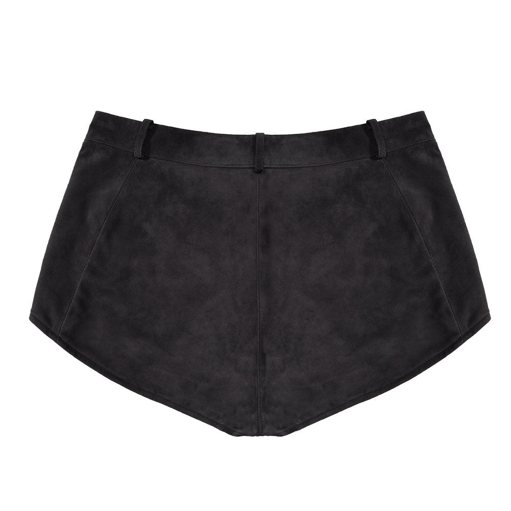 Naomi Suede Shorts
