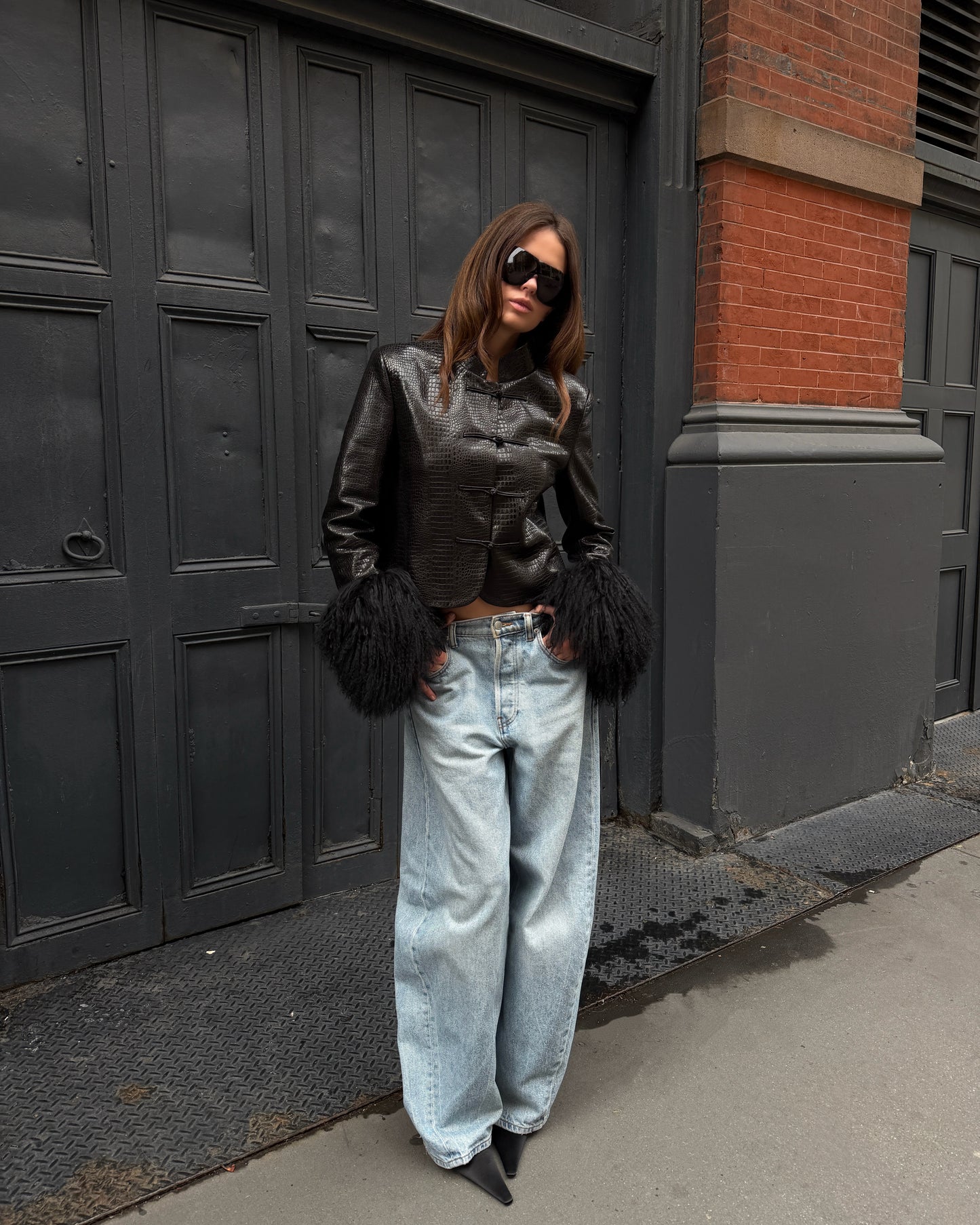 Leighton Croc Jacket