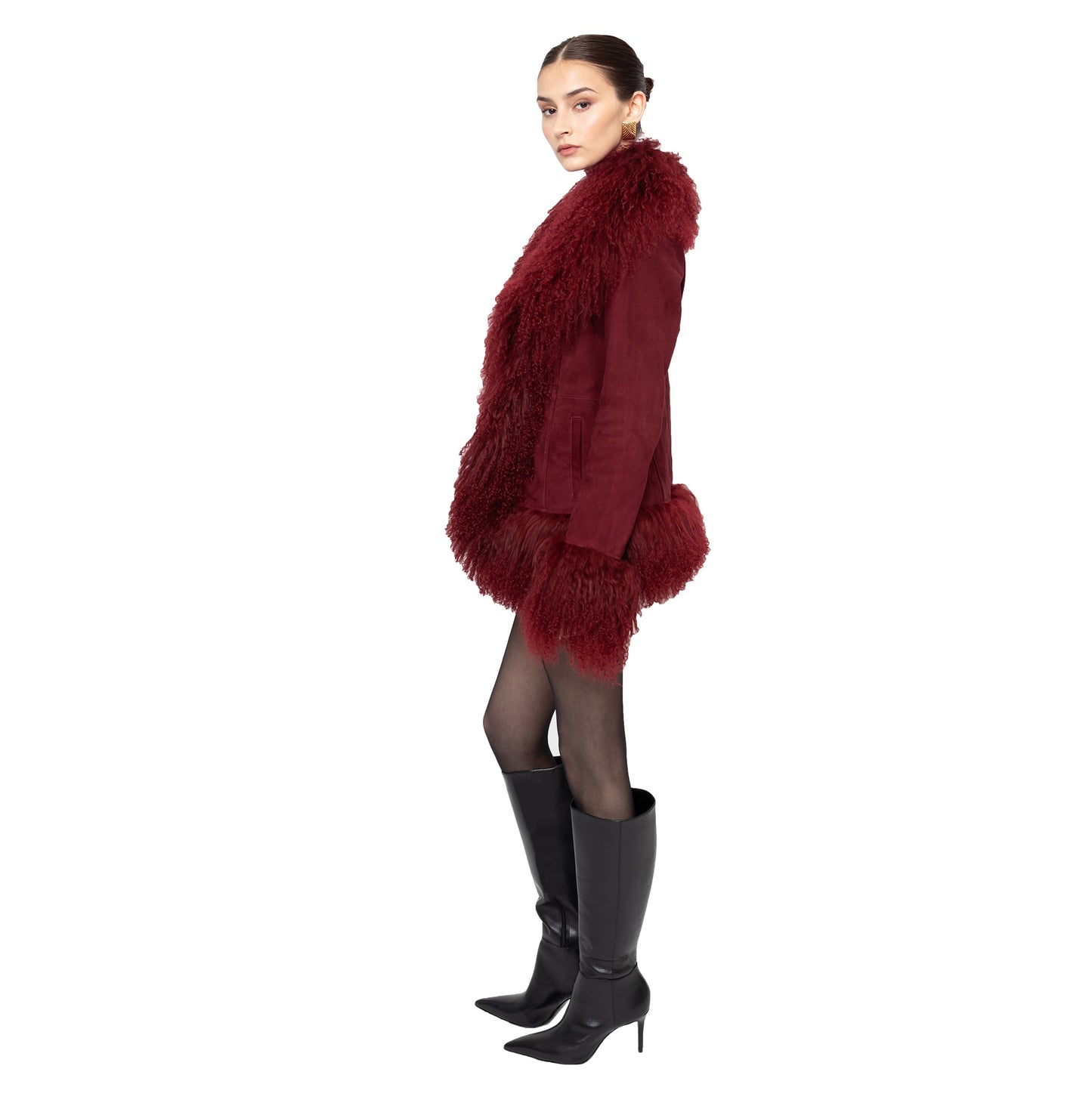 Dorothy Suede Coat