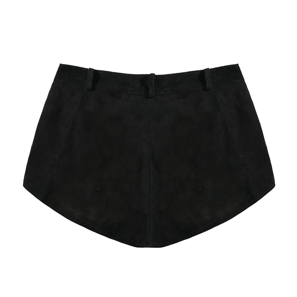 Naomi Suede Shorts