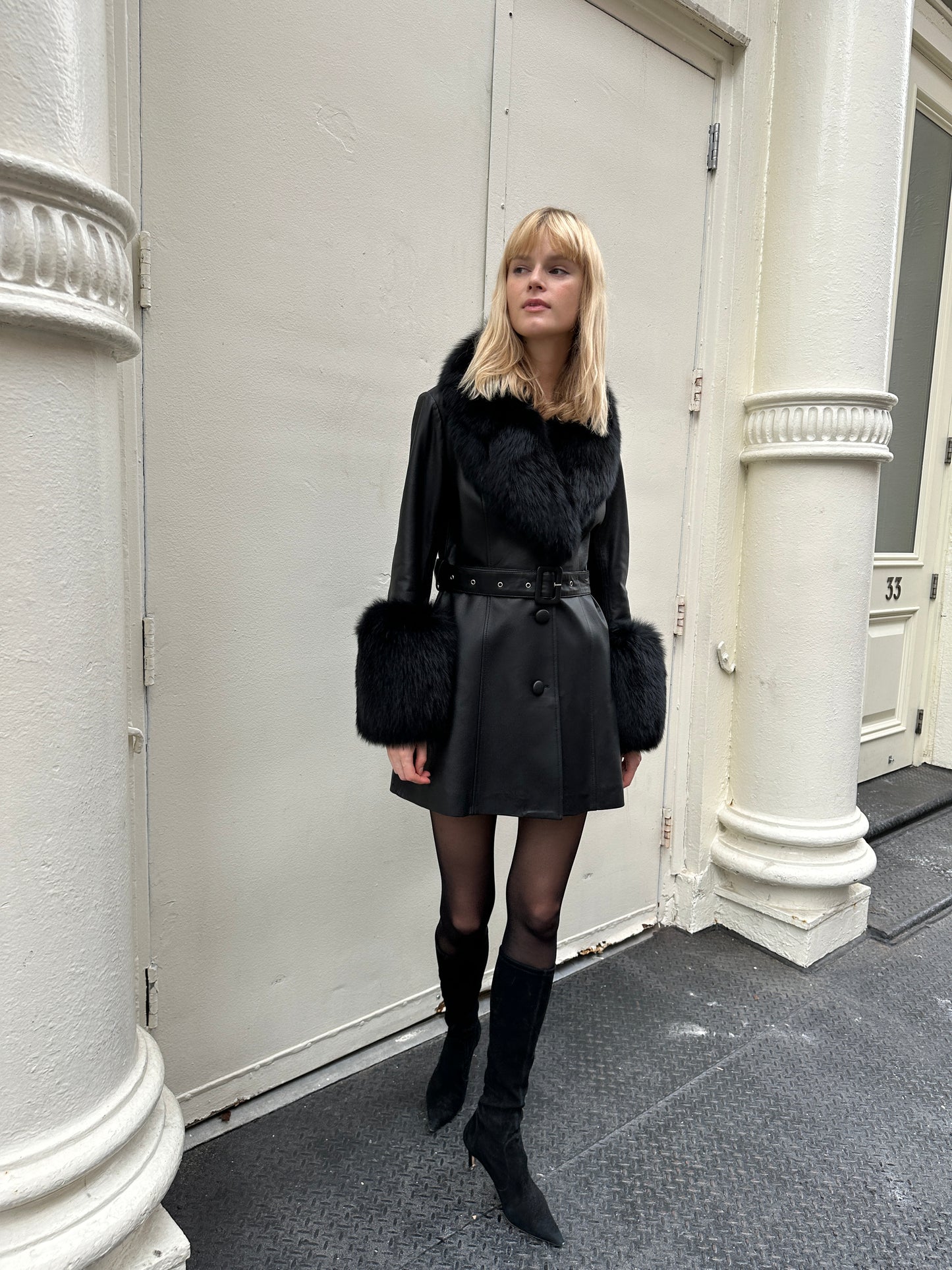 Roxy Shearling Coat