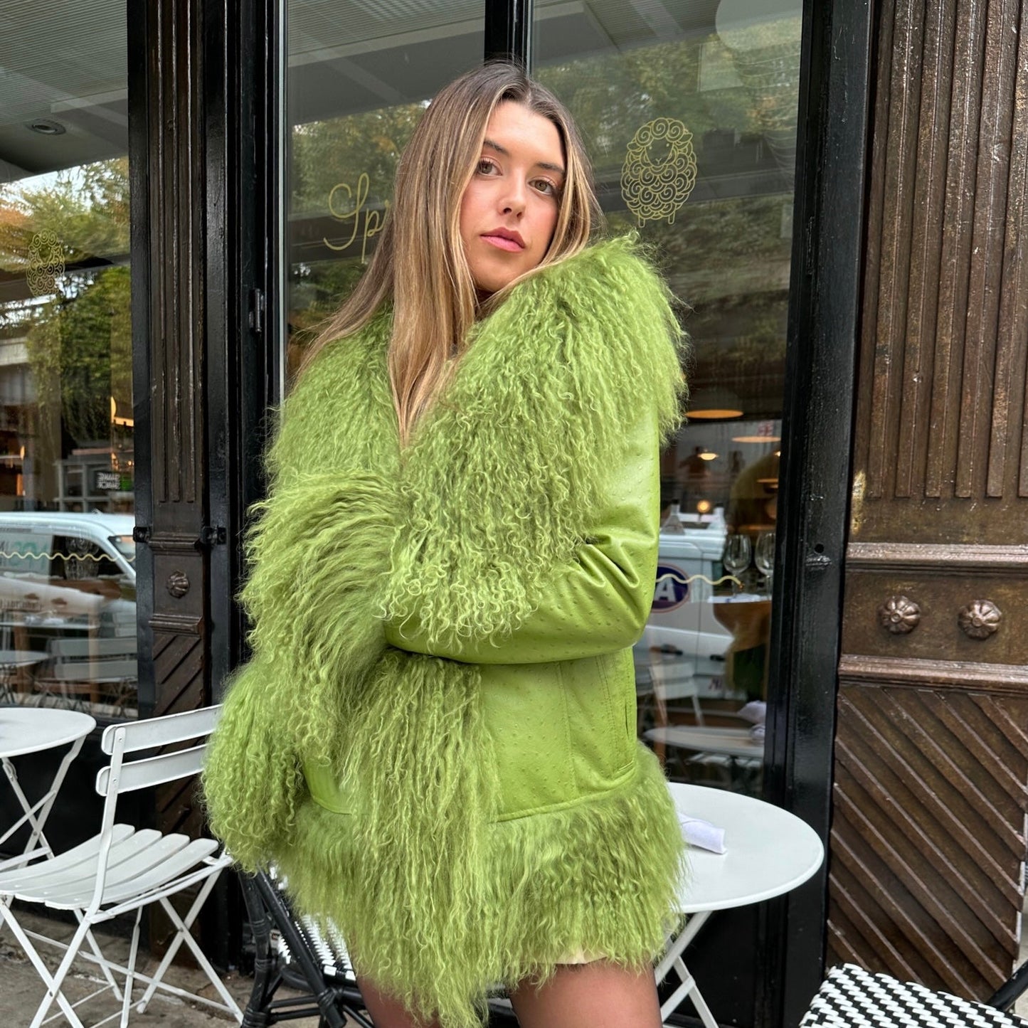 Custom Dorothy Shearling Coat