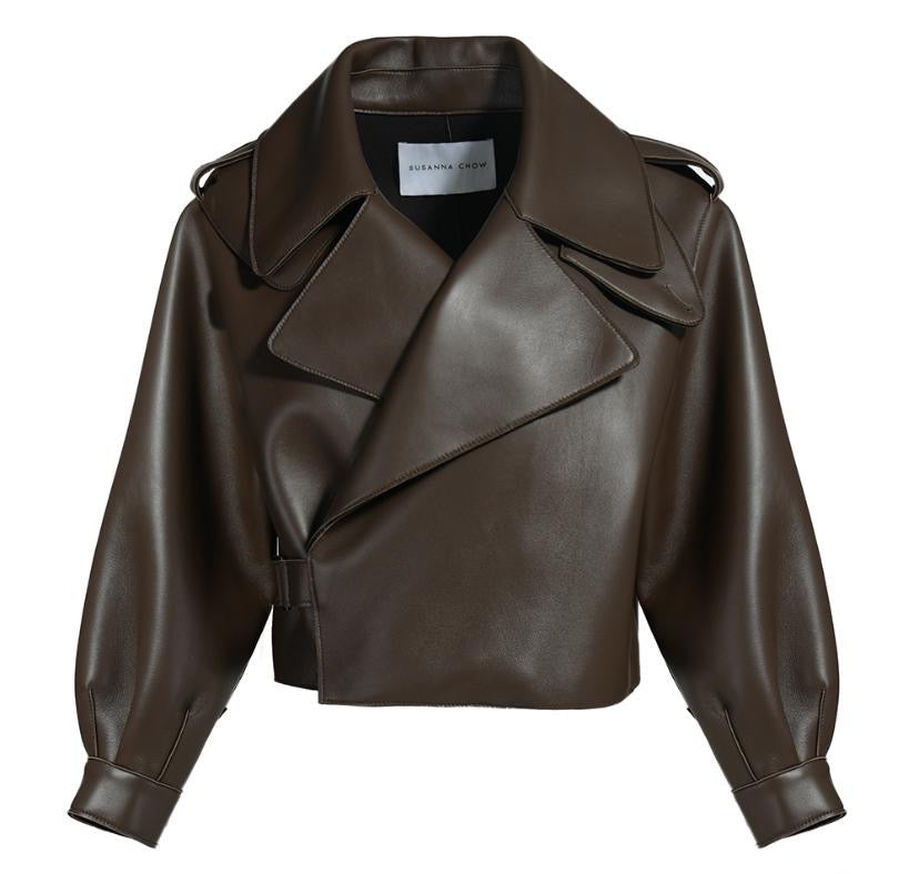 Dylan Leather Moto Jacket