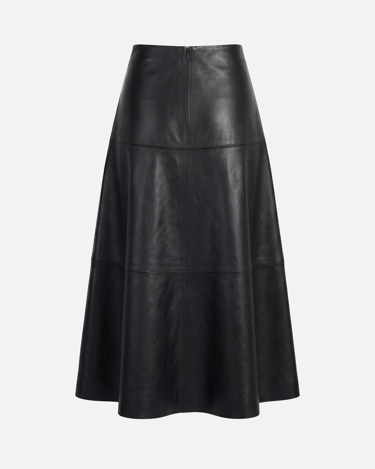 Alara Leather Maxi Skirt