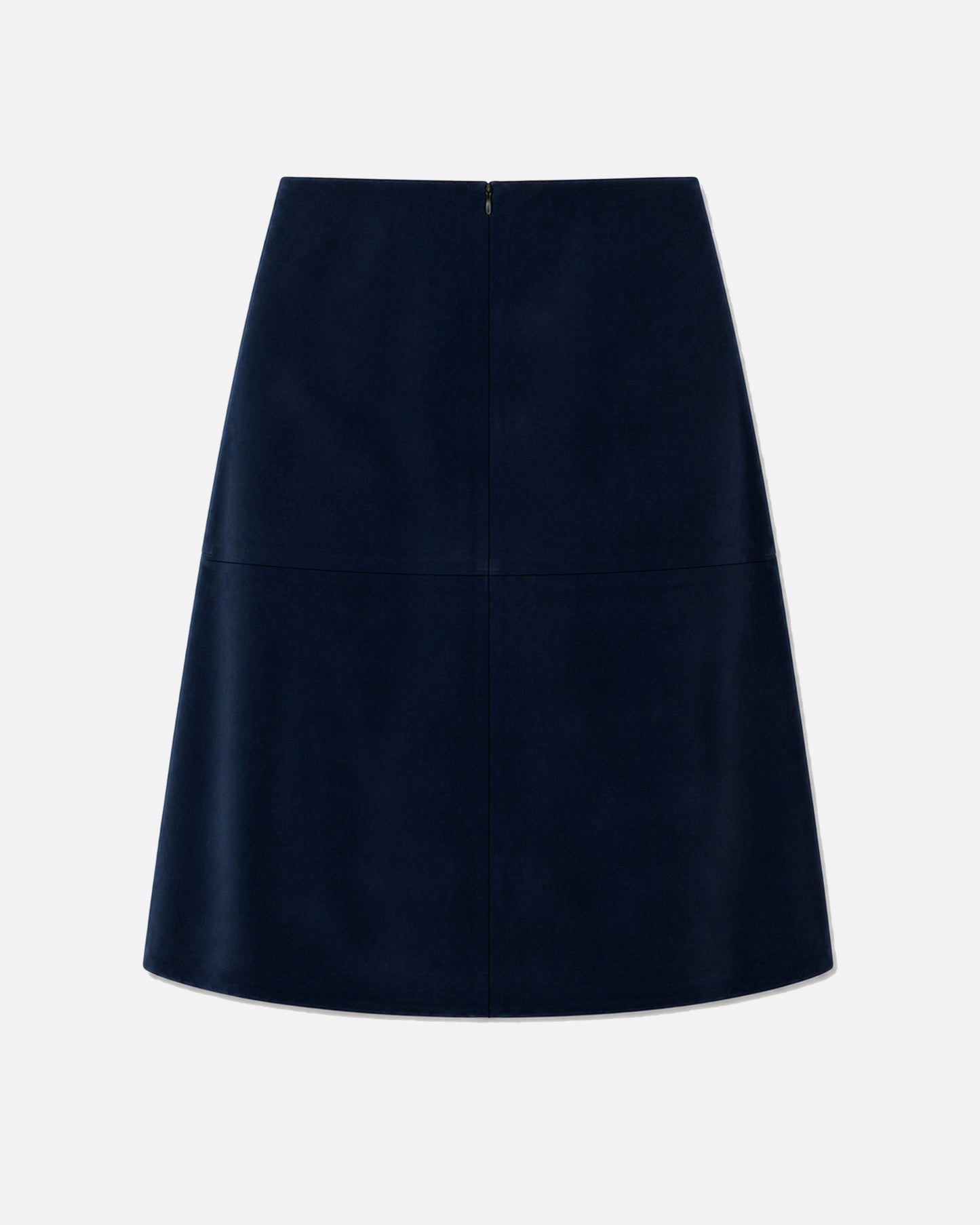 Alara Suede Midi Skirt back