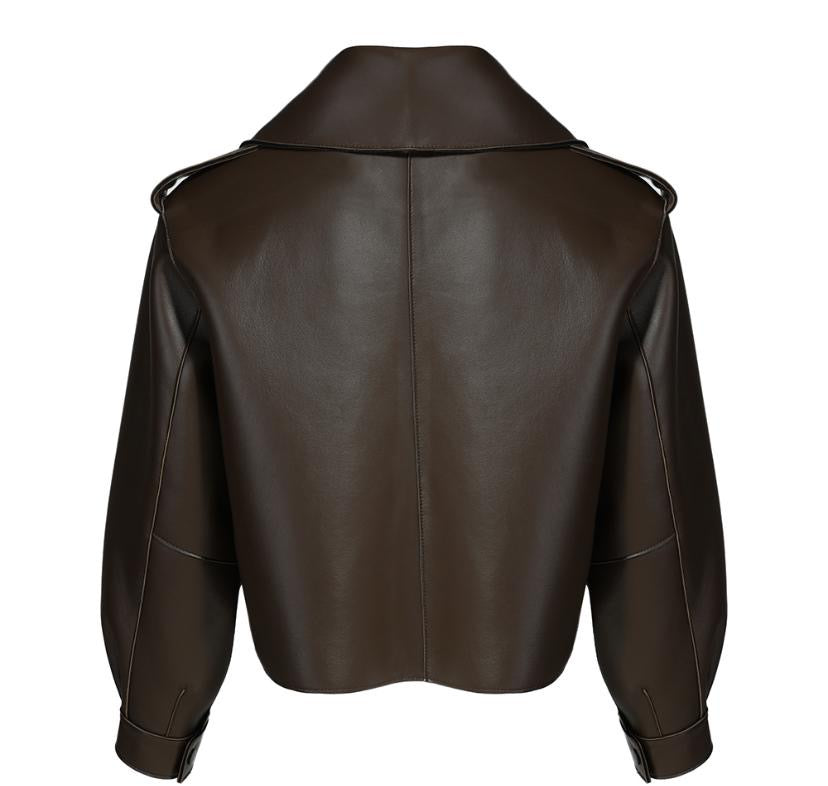 Dylan Leather Moto Jacket