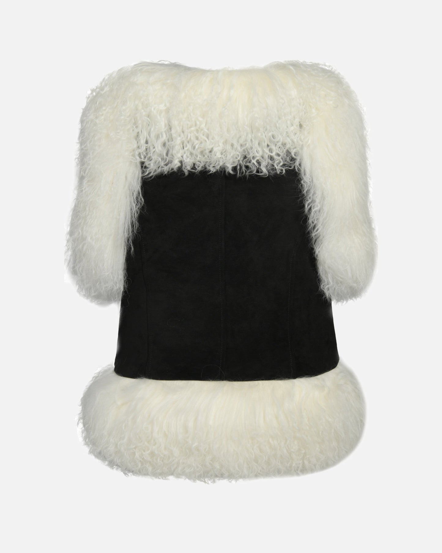 Dorothy Suede Shearling Vest