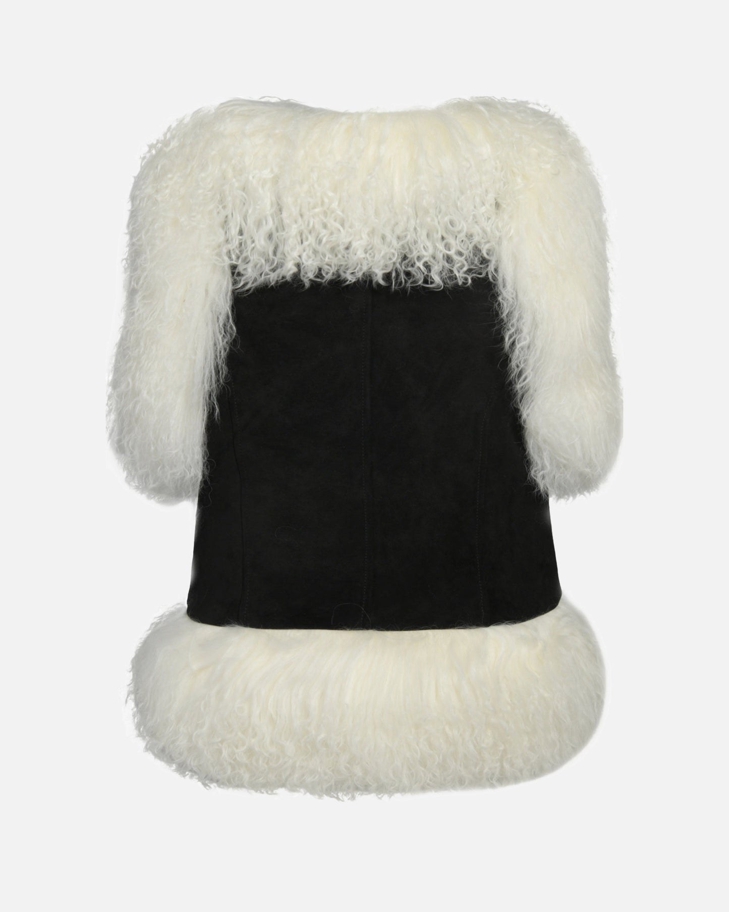 Dorothy Suede Shearling Vest