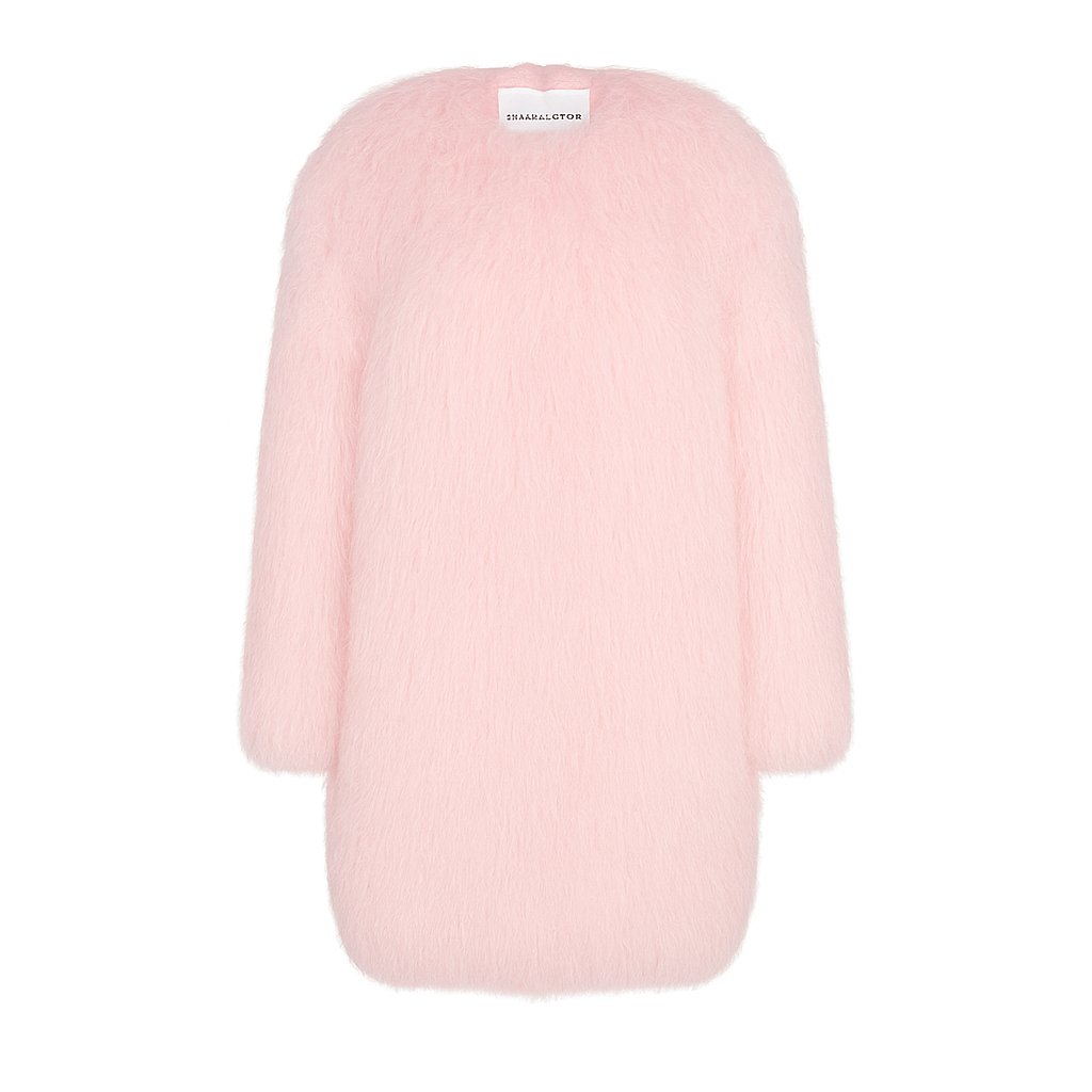 Carrie Shearling Midi Coat