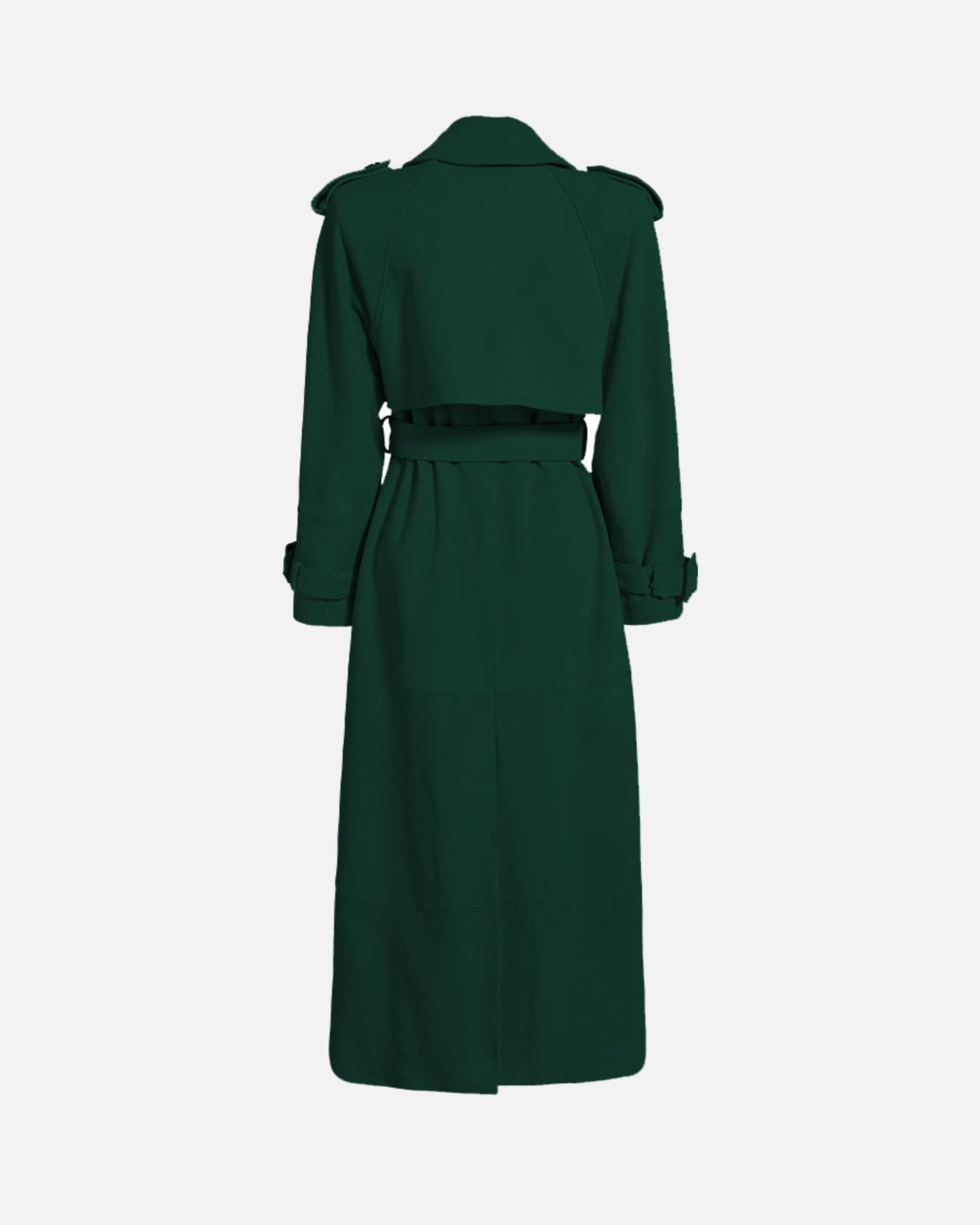 Madison Suede Trench Coat