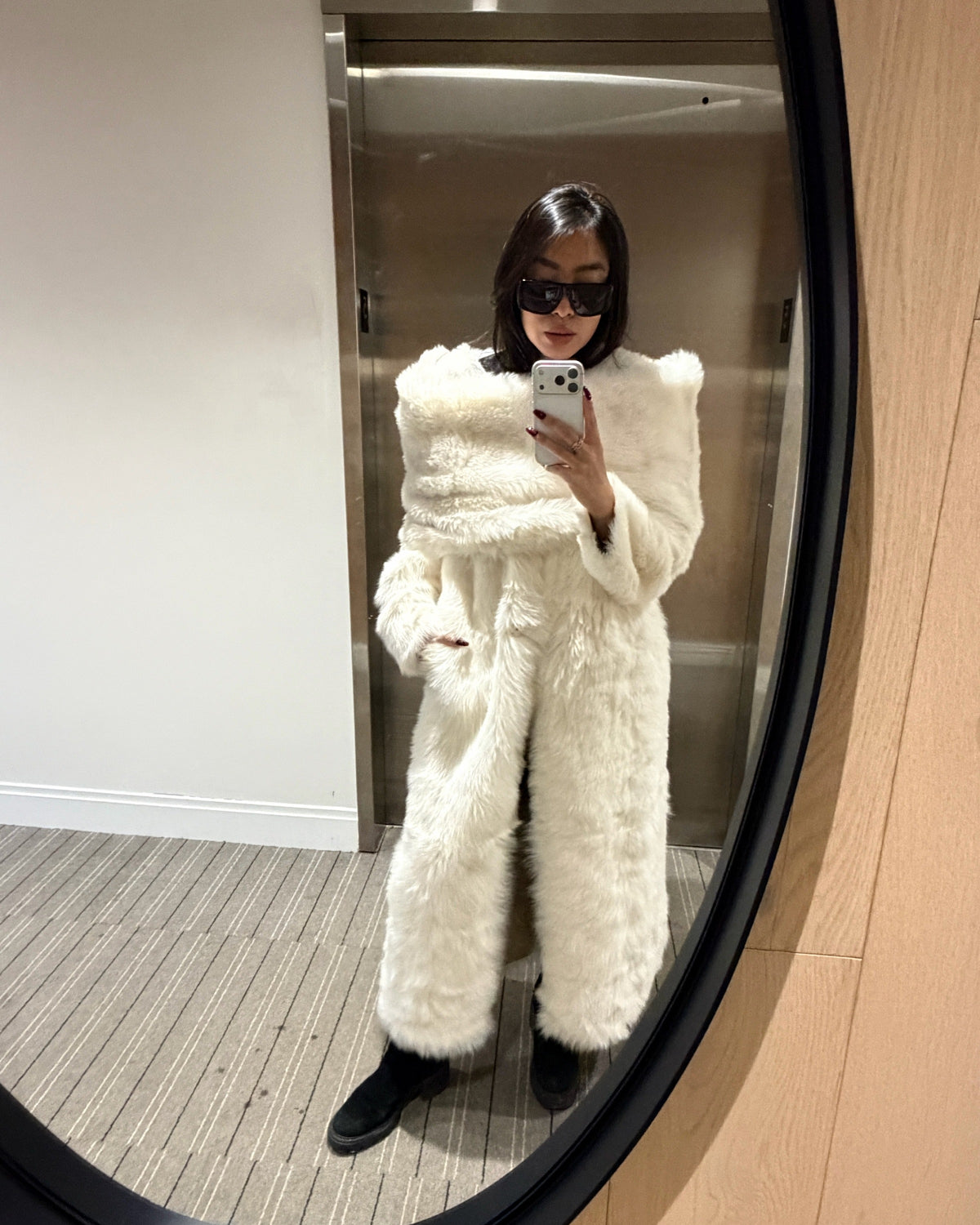 Mia Shearling Scarf