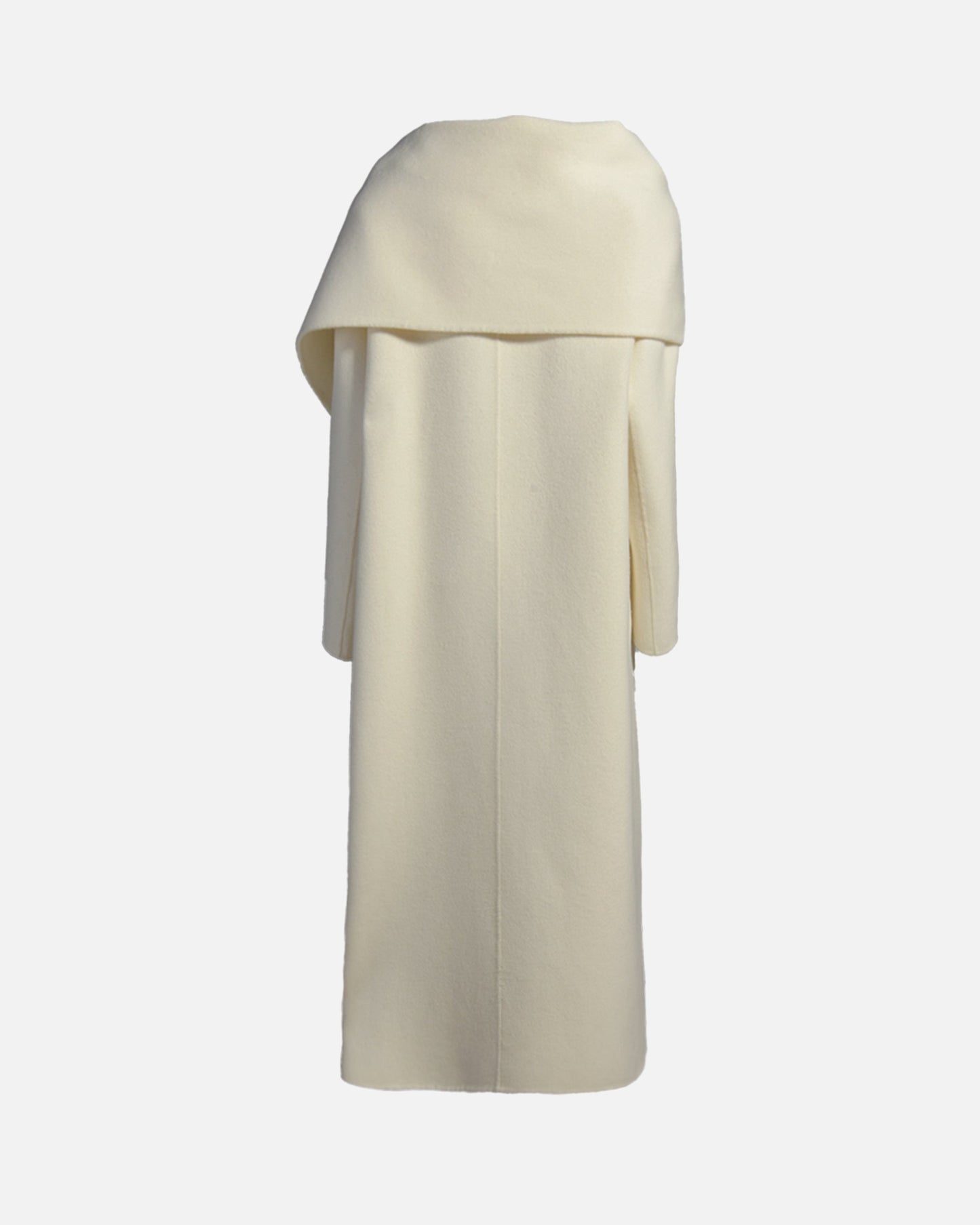 Uma Asymmetric Cashmere Coat