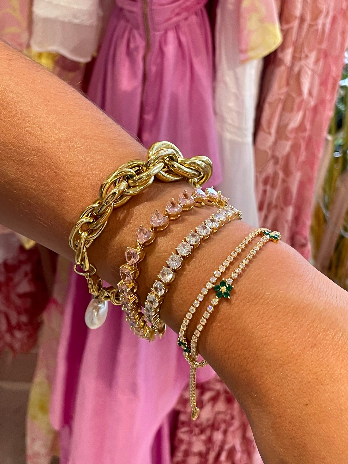 Carrie Heart Bracelet