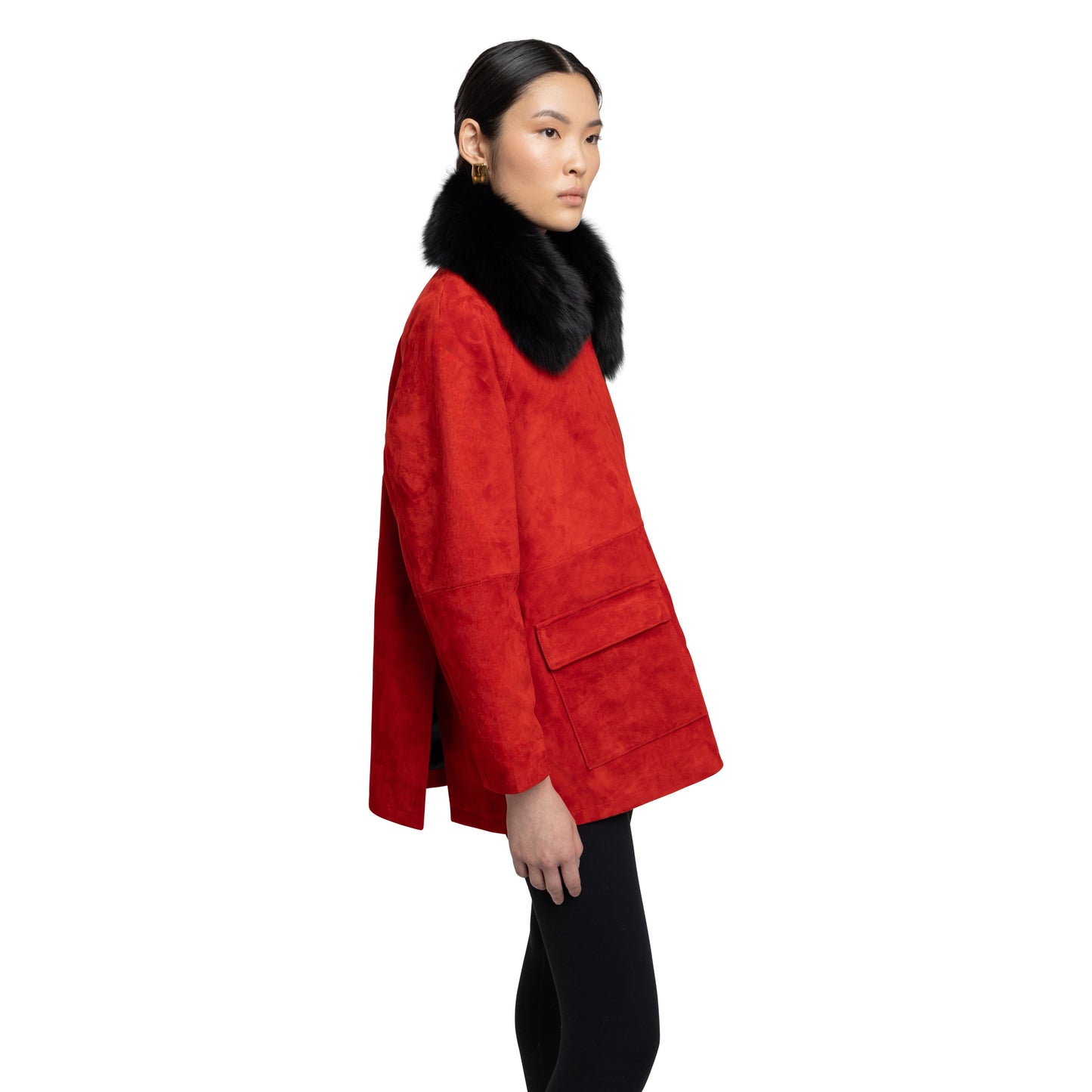 Raegan Suede Field Jacket