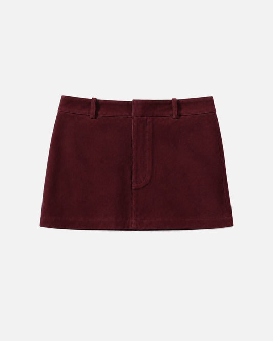 Arden Suede Mini Skirt