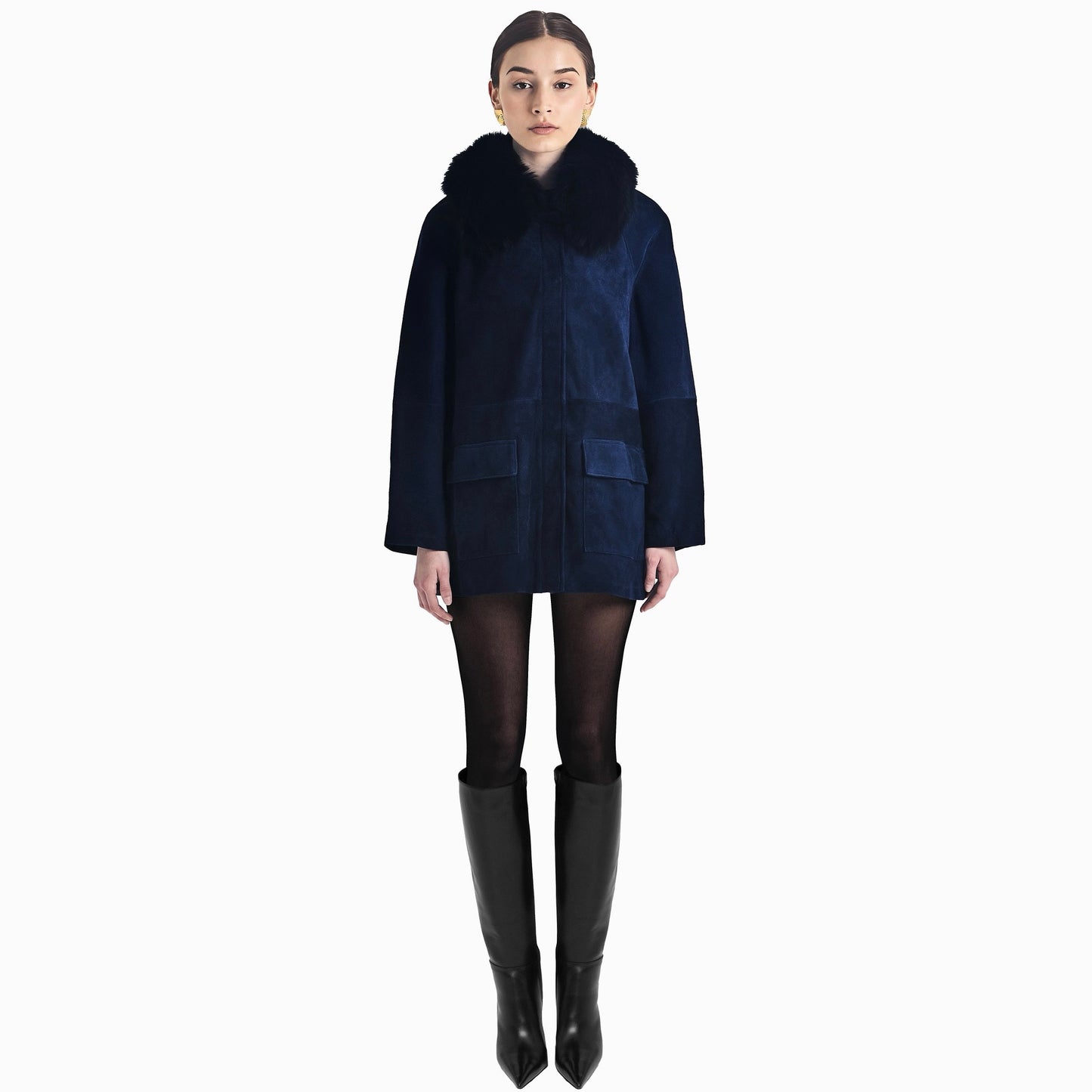 Raegan Suede Field Jacket