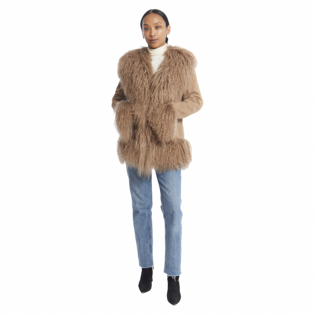 Dorothy Suede Coat