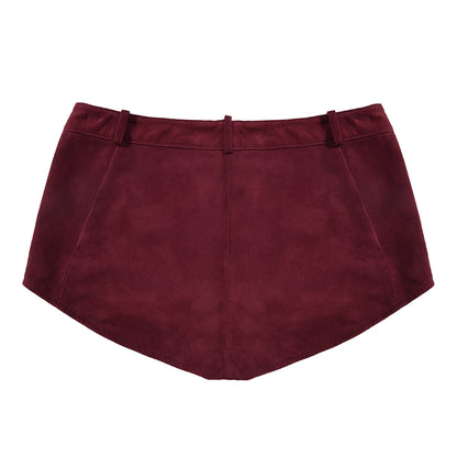 Naomi Suede Shorts