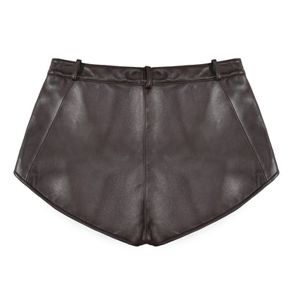 Naomi Leather Shorts