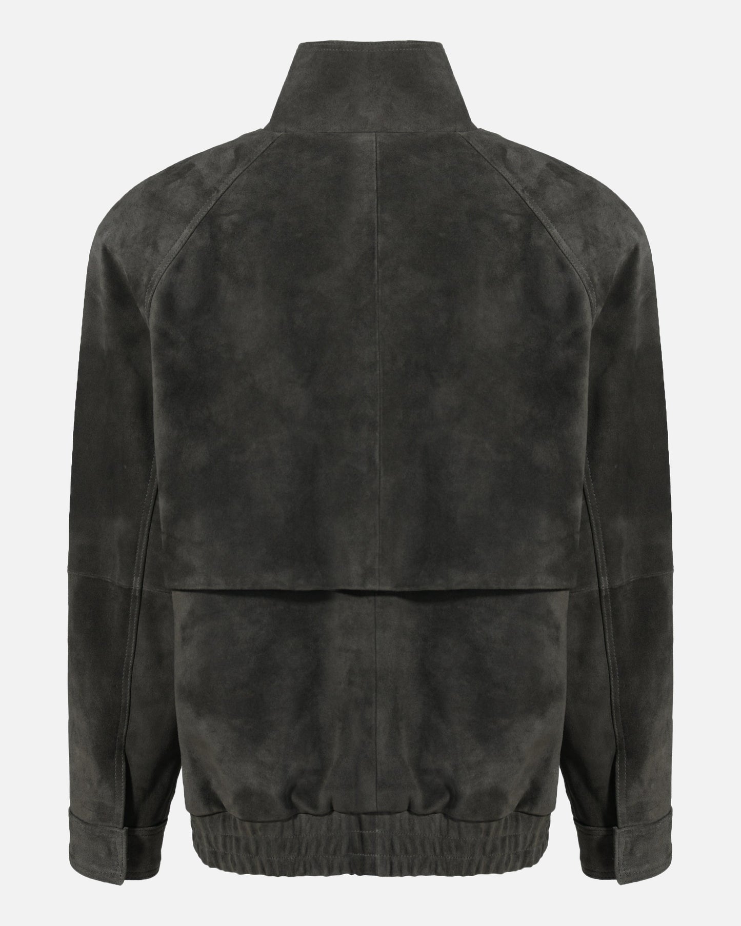Remy Suede Bomber Jacket